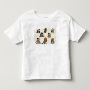 Heads of South American Indians, from 'Travels in Toddler T-Shirt