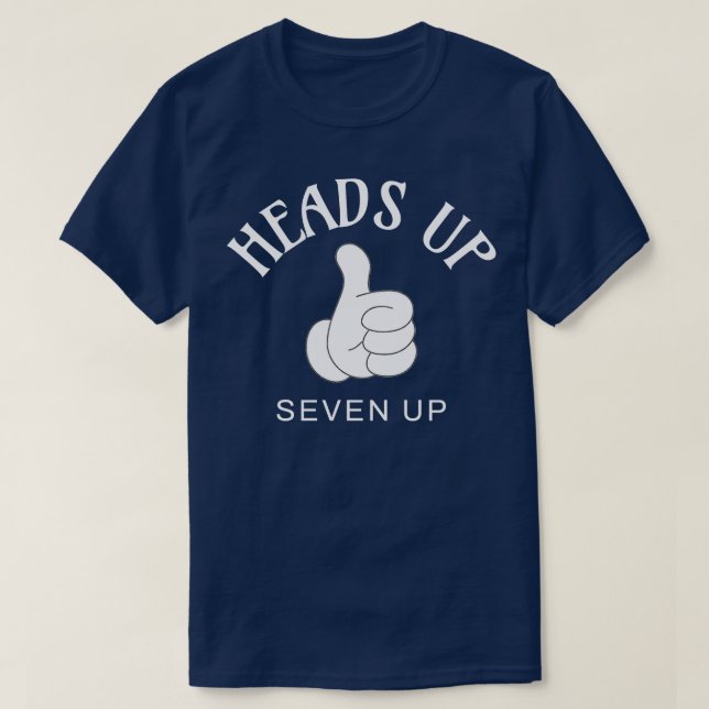 Heads Up 7 Up T-Shirt (Design Front)