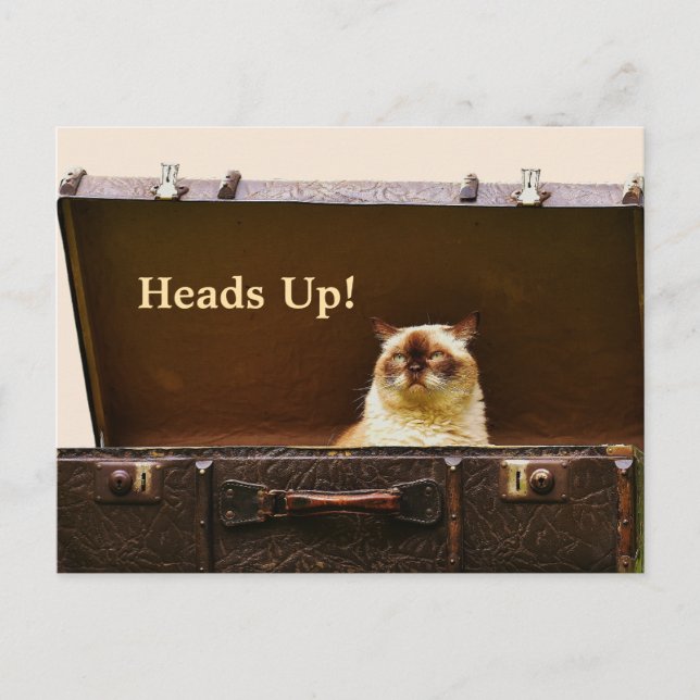 HEADS UP RELOCATION CARD (Front)
