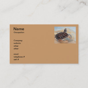 Head's Up Turtle Business Cards