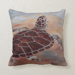 Head's Up Turtle Cushion