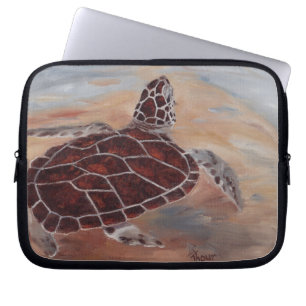 Head's Up Turtle Laptop Sleeve