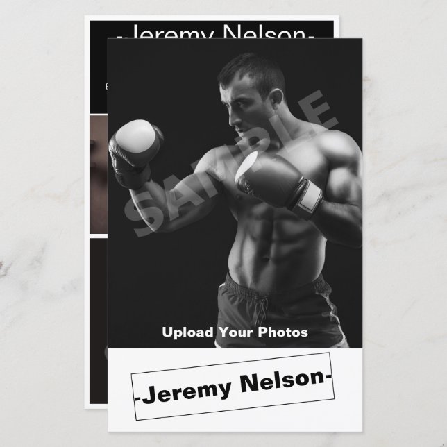 Headshot Male Actor Comp Card (Front/Back)