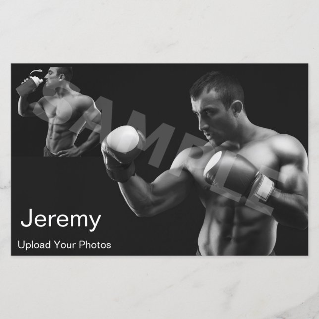 Headshot Male Actor Comp Card (Front)