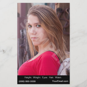 Headshot Model Comp Cards Affordable