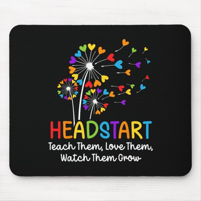 Headstart Teacher Early Childhood Educator  Mouse Pad (Front)