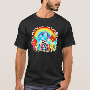 Headstart Teacher Rainbow Early Childhood Back To T-Shirt