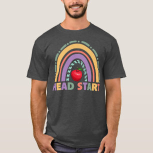 Headstart Teacher Rainbow Early Childhood Back To T-Shirt