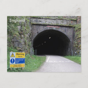 Headstone Tunnel, Derbyshire, England. Postcard