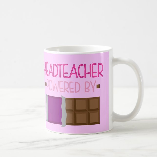 Headteacher Chocolate Gift for Her Coffee Mug (Right)