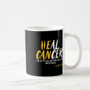 Heal Cancer Childhood Cancer Awareness Month Suppo Coffee Mug
