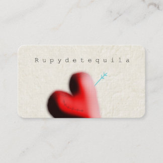 Heal Healing Heart Broken Heart Business Card