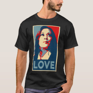 Heal Love Hope Kamala Harris Obama 47 Support Empo T-Shirt