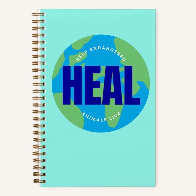 HEAL Notebook (5.5" x 8.5") (Front)