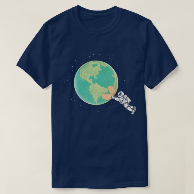 Heal the Earth T-Shirt (Design Front)