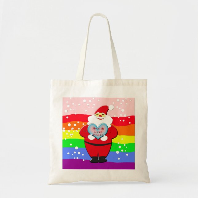 Heal the world tote bag (Front)