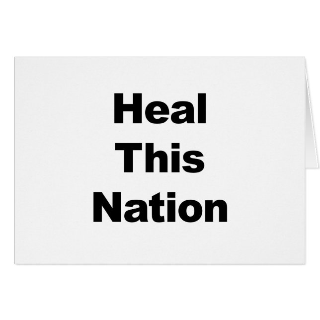 Heal This Nation (Front Horizontal)