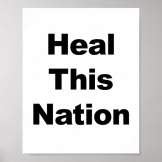 Heal this Nation Poster