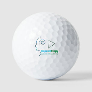 Heal your mind, Press play Golf Balls