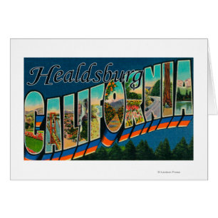 Healdburg, California - Large Letter Scenes
