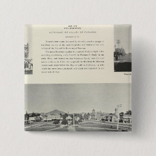 Healdsburg, California 15 Cm Square Badge