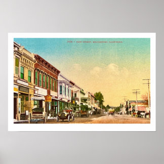 Healdsburg California Poster Print