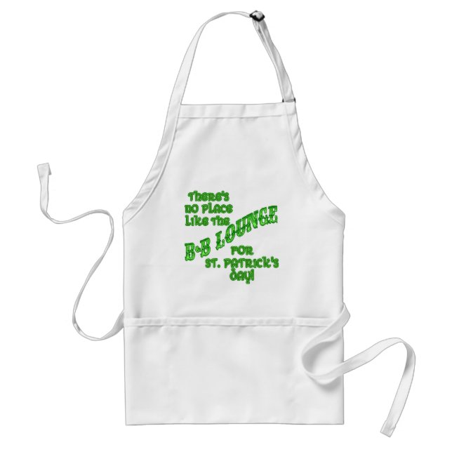 HEALDSBURG St Patricks Day Standard Apron (Front)