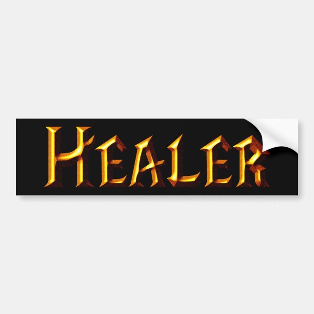 Healer Bumper Sticker (Front)