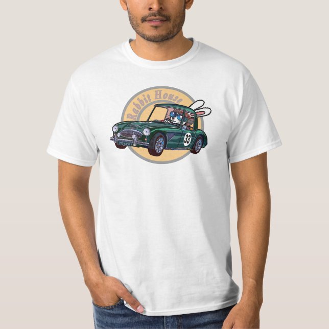 Healey type 3000 White T-shirt (Front)