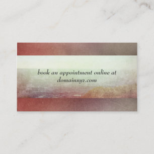 Healing Arts Massage Therapy Bodywork Business Car Card