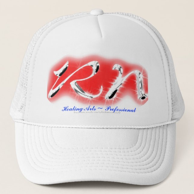 "Healing Arts ~ Professional" Trucker Hat (Front)