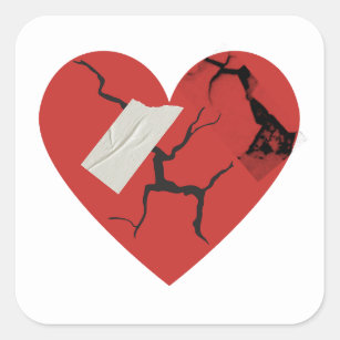 Healing Broken Heart Sticker