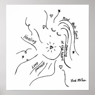 'Healing' Canvas Print