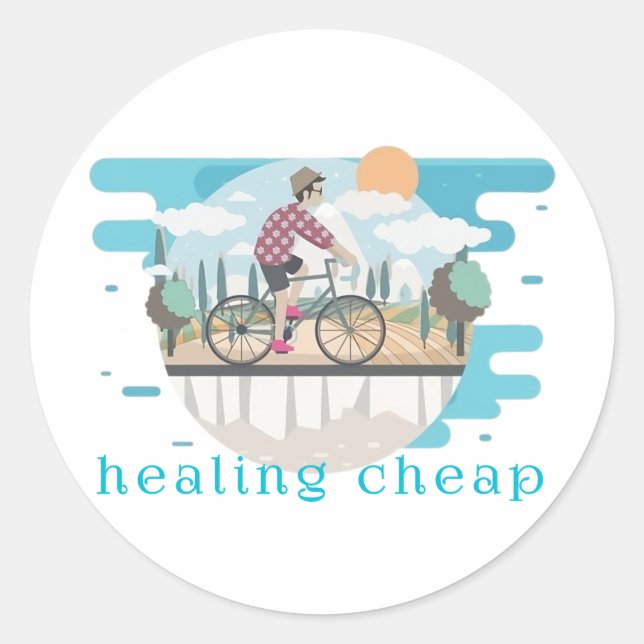 Healing cheap Sticker (Front)