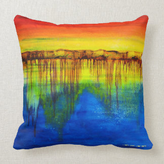 HEALING COLORS Art Therapy Pillow, 2 Diffrnt Sides Cushion