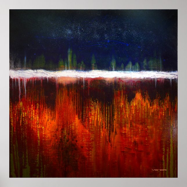 Healing Colours Art Therapy Fine Art for Your Wall Poster (Front)