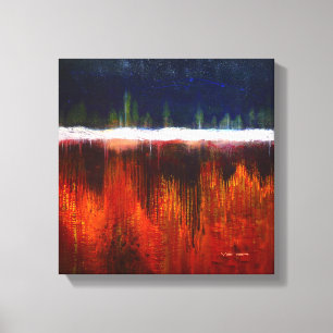 Healing Colours Art Therapy Gallery-quality Giclee Canvas Print
