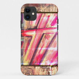 Healing Cross Canvas Print iPhone 11 Case