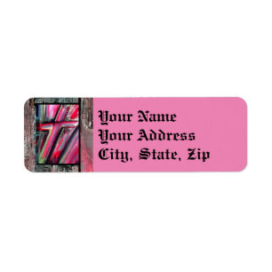 Healing Cross Return Address Label