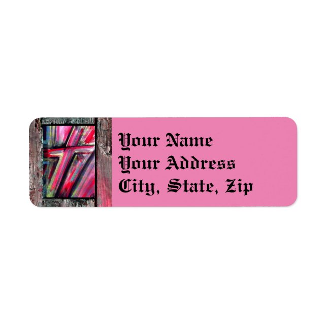 Healing Cross Return Address Label (Front)