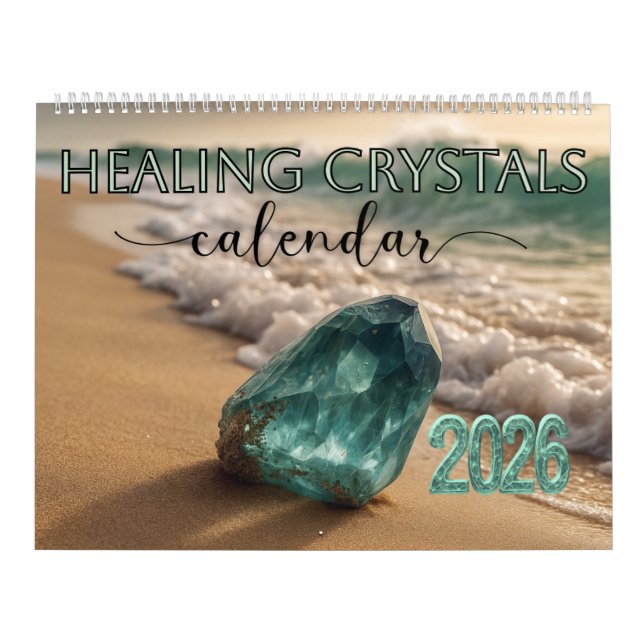 Healing Crystal Calendar, Crystal Calendar (Cover)