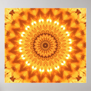 Healing Energy Mandala Canvas Print