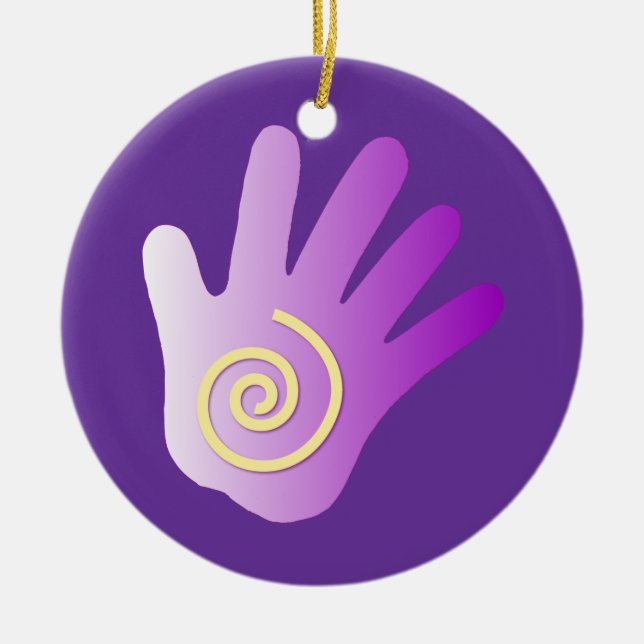 Healing Hand Ornament (Front)
