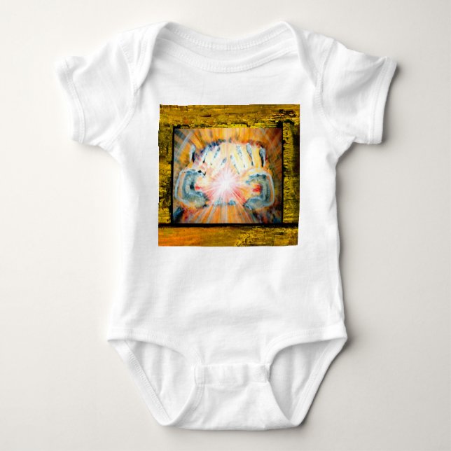 Healing Hands Baby Bodysuit (Front)