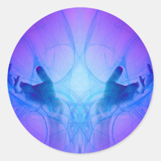 Healing Hands Classic Round Sticker