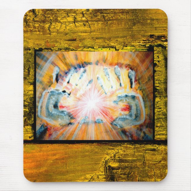 Healing Hands Mouse Pad (Front)