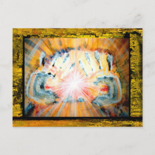 Healing Hands Postcard
