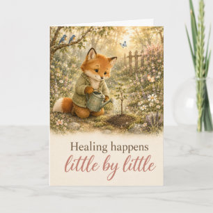 Healing Happens Little by Little Get Well Card