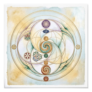 Healing Harmony Radionics Symbol Photo Print