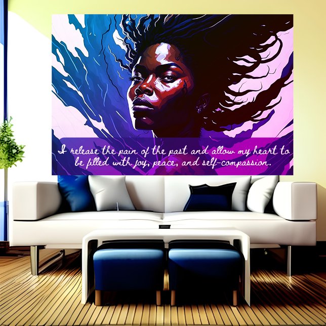 Healing Heart: Joy, Peace & Self-Compassion Poster (Creator Uploaded)